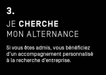 je cherche mon alternance